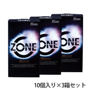 コンドーム  ZONE ゾーン 10個入×3箱 送料無料 ジェクス｜jex