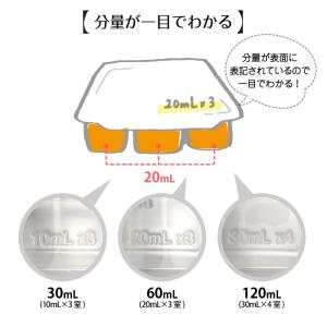モグモグ小分けパック 30mL/60mL/12...の詳細画像4