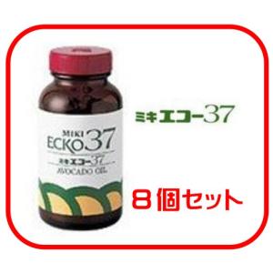 【10/26でネット販売は終了】ミキエコー37　75g(750mg×100粒)　8個セット 送料無料 ミキプルーン（三基商事）