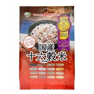 【お得なケース販売！】国産十六穀米スティック　（25ｇ×6包）×12袋（種商）