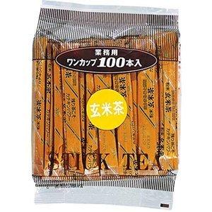 OSK 業務用スティック粉末玄米茶 0.8g×100包