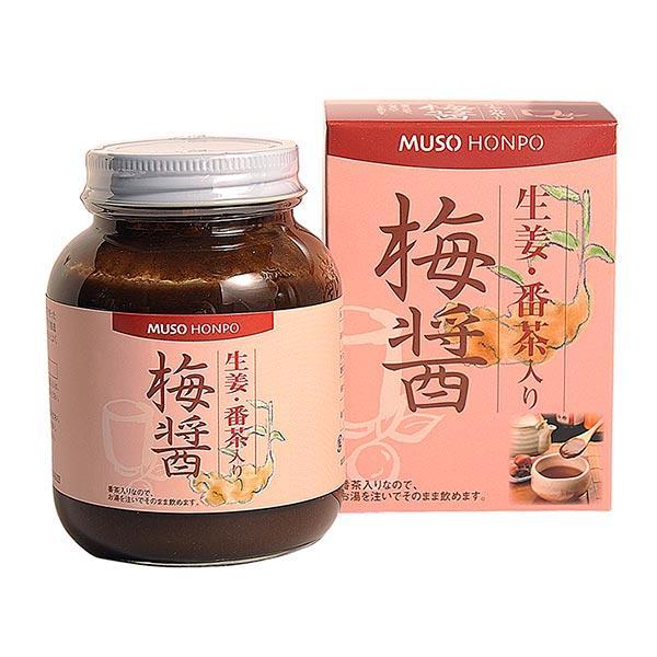 生姜・番茶入り梅醤　250g（無双本舗）