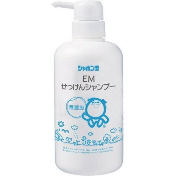 EMシャンプーボトル　520ml（シャボン玉石けん）