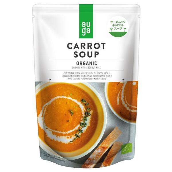 ＡＵＧＡ　オーガニックキャロットスープ　400ｇ×5袋セット 送料無料（むそう）
