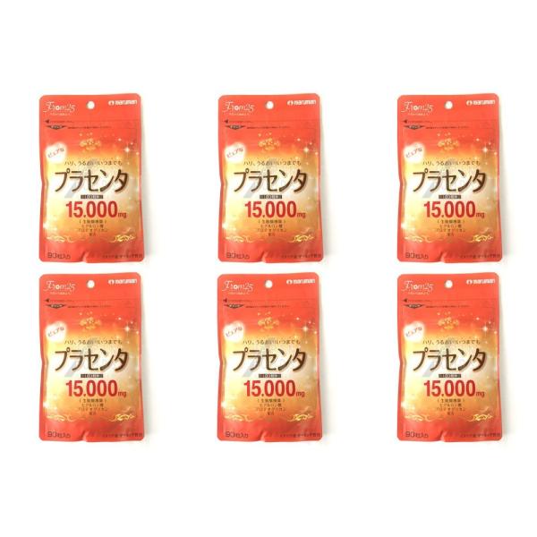 送料無料 プラセンタ15000 90粒　6個セット（マルマン）