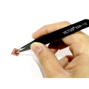 送料無料/ 電子工作用精密ピンセット 絶縁先細...の詳細画像3
