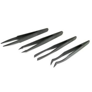 送料無料/ 樹脂製ピンセット4種セットの詳細画像2