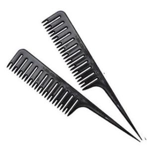 ウィービングコーム2本セット: メッシュコーム カラーリングコーム 毛染めコーム 美容師 理容師 業...