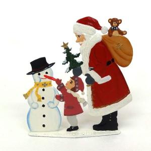 ドイツ錫(すず)飾り・サンタクロース クリスマスツリー プレゼント