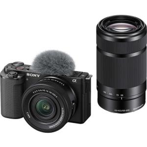 SONY VLOGCAM ZV-E10 ダブルズームレンズキット ZV-E10X（B）ブラックの商品画像