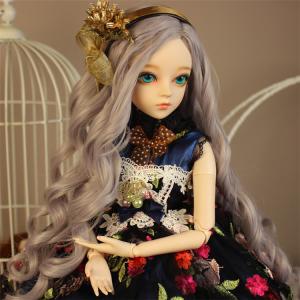 球体関節人形 BJDドール 本体&眼球&顔メイク&ウィッグ&服&靴