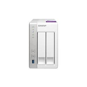 QNAP ( キューナップ ) 2ベイ 単体モデル デュアルコア 1.7GHz プロセッサー搭載 ホ...