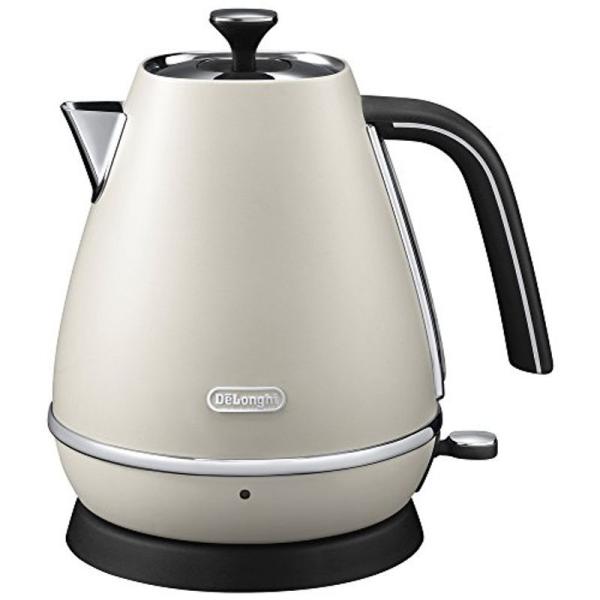 デロンギ(DeLonghi) ?ディスティンタコレクション 電気ケトル ピュアホワイト 1.0L 空...