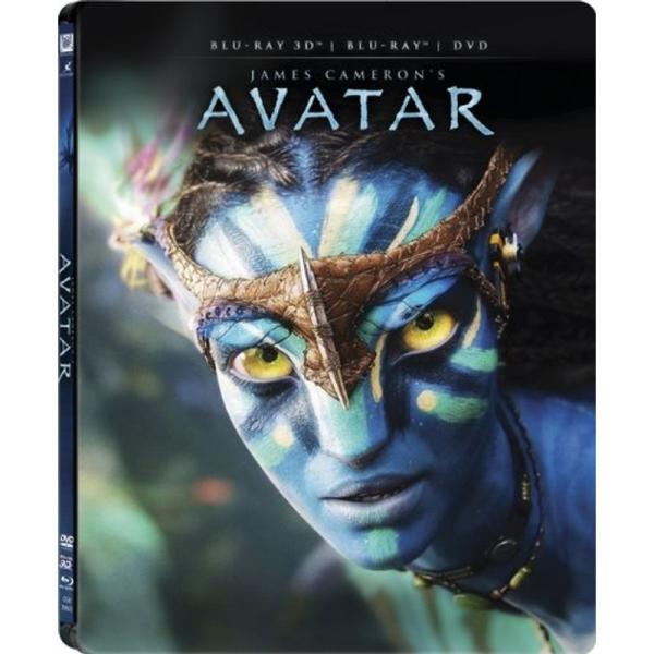 アバター スチールブック仕様 3Dブルーレイ＆DVDセット(2枚組) Blu-ray