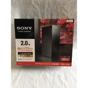 ソニー PC&TV録画用 薄さ3.5cmスタイリッシュ&コンパクト据置き型外付