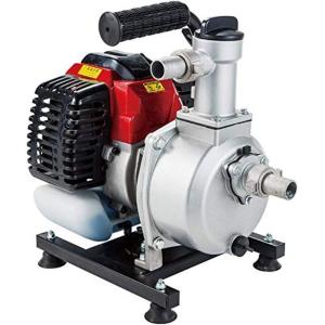 ナカトミ エンジンポンプ ハイデルスポンプ 2サイクル 1インチ (25mm) 最大吐出量 120L/min エンジン式ポンプ 排水ポンプ