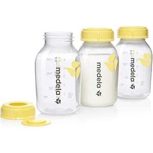 Medela 電動搾乳機【未使用　母乳ボトル3個付き】 Medela(メデラ) 母乳ボトル 150ml 3本セット そのまま冷凍・冷蔵 搾乳