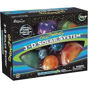 光る手作り太陽系セット （冥王星もいるよ）