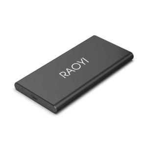 RAOYI 外付けSSD 500GB USB3.1 Gen2 ポータブルSSD 転送速度最大550MB/秒 PS4動作確認済 超薄型・超高速｜jiatentu2