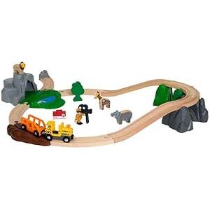 BRIO（ブリオ） 木製レールシリーズ トラベルレールセット（3歳から