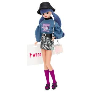 タカラトミー 『 リカちゃん ドール #Licca #WEGO (ウィゴー)?』 着せ替え お人形 おままごと おもちゃ 3歳以上 玩具安全