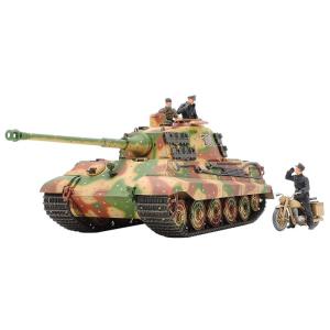 タミヤ 1/35 ミリタリーミニチュアシリーズ No.252 ドイツ陸軍 重戦車 キングタイガー ヘンシェル砲塔 アルデンヌ戦線 プラモデル｜jiatentu2