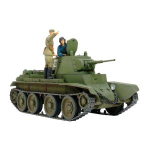 タミヤ 1/35 ミリタリーミニチュアシリーズ No.327 ソビエト陸軍 戦車 BT-7 1937年型 プラモデル 35327｜jiatentu2