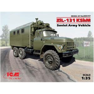 ICM 1/35 ソビエト ZiL-131 KShM コマンドビークル プラモデル｜jiatentu2