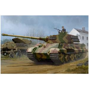 ホビーボス 1/35 ファイティングヴィークルシリーズ ドイツ重戦車 キングタイガー (ヘンシェル砲塔) w/ツィメリットコーティング プラ｜jiatentu2