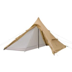 山善(YAMAZEN) 難燃TC素材採用パップテント インナーメッシュ付き