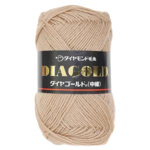 ダイヤモンド毛糸 ダイヤロキシーラメ 毛糸 並太 col.6902 ゴールド 系