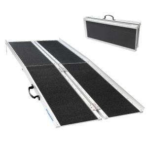 イーストアイ ポータブルスロープ アルミ2折式タイプ 全長1.5m／PVS150