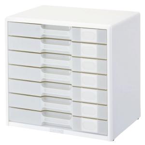 コクヨ レターケース 透明引き出し B4横 10段 LC-YBG10M