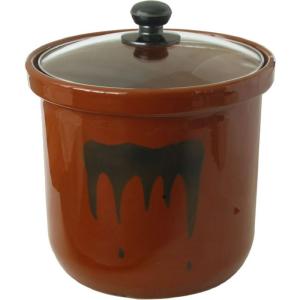 陶器製貯蔵容器（かめ）3号・日本製（常滑焼） : 器屋一信ヤフー店