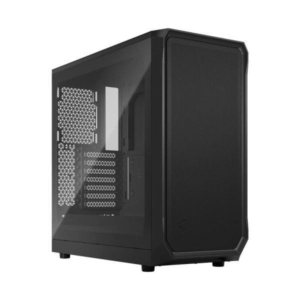 Fractal Design Focus 2 Black TG Clear Tint エアフロー重視...