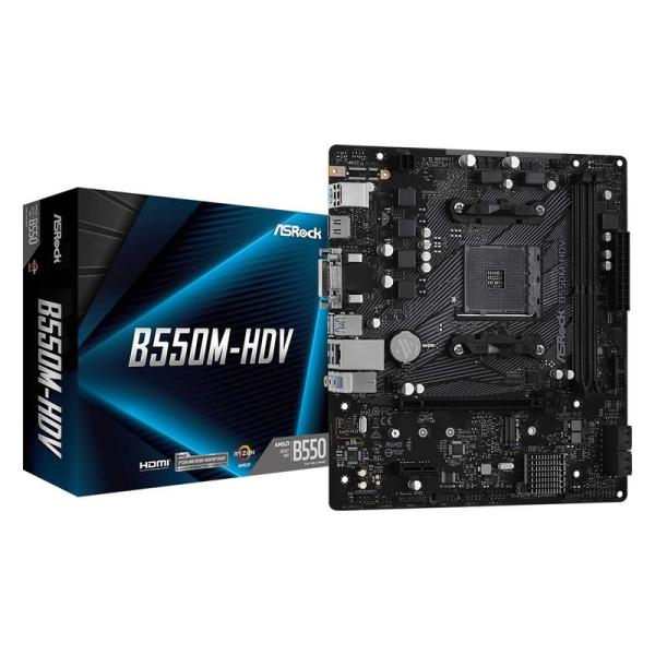 ASRock AMD Ryzen 5000シリーズ (Soket AM4)対応 B550チップセット...