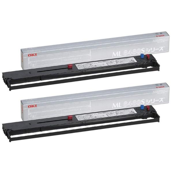 OKI RBN-00-007 リボンカートリッジ 純正品 2本セット