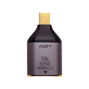 Xiwai Mini DisplayPort 1.4 ソース⇒HDMI 2.0 ディスプレイ 8K 60hz UHD 4K Mini-DP