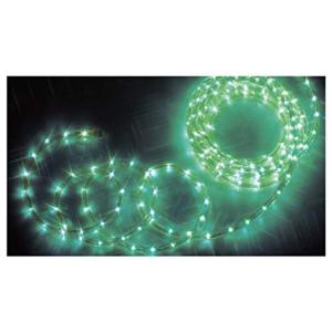 デンサン LEDソフトネオン 緑×緑 16m (40mmピッチ・24球/m) PR-E340-16GG｜jiatentu4