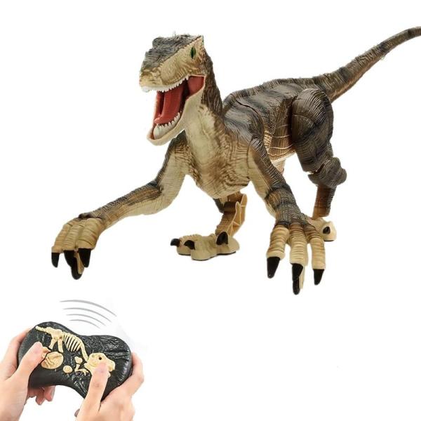 新しい多機能RC 恐竜 電気恐竜 ロボットおもちゃ ラジコンロボットシミュレーション動物モデル 子供...