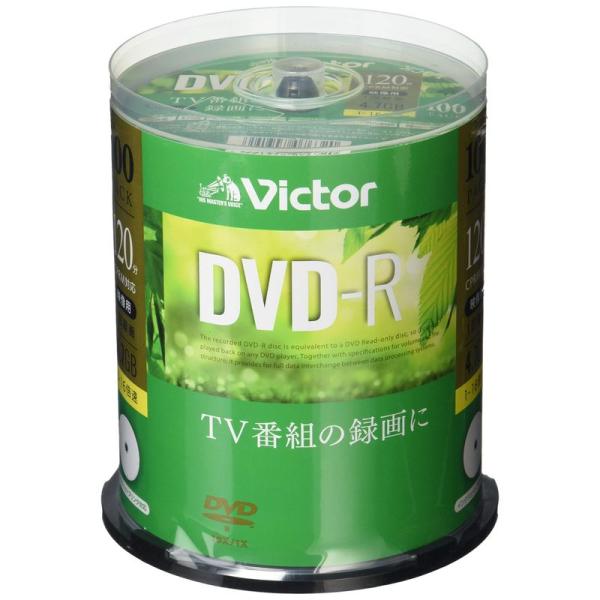 ビクター Victor 1回録画用 DVD-R VHR12JP100SJ1 (片面1層/1-16倍速...