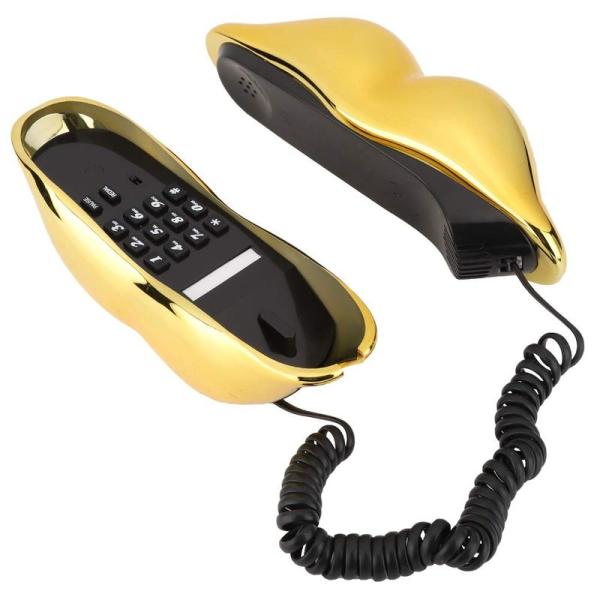 家庭用電話機 プラスチック材質 電話機 リダイヤル機能付き ウォール電話 プレゼント ホテルの電話機...