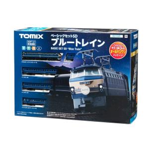 TOMIX Nゲージ ベーシックセット SD ブルートレイン 90185 鉄道模型 入門セット｜jiatentu4