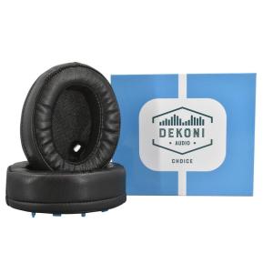 Dekoni Audio デコニオーディオ イヤーパッド 交換用 SONY WH1000XM4用デコニチョイスレザー ブラック EPZ-XM｜jiatentu4