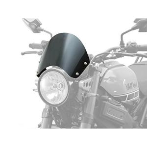 ハリケーン(HURRICANE) フロントバイザー CAF?スタイル アルミ製 ブラック XSR900 HA6109 スクリーン｜jiatentu4