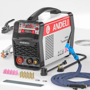 ANDELI 100V/200V 160A TIG溶接機 TIG/アーク溶接/COLD/CLEAN/パルス インバーター直流溶接機 (TIG