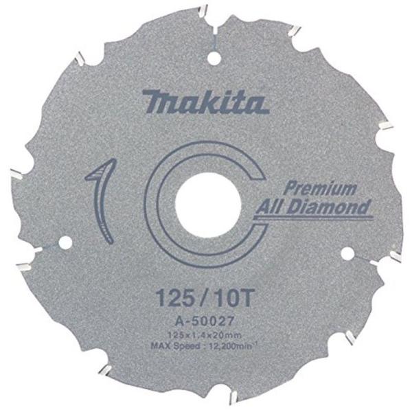 マキタ(Makita) プレミアムオールダイヤチップソー 外径125mm 刃数10T A-50027