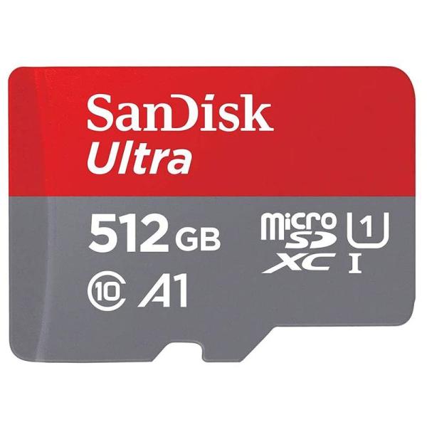サンディスク microSDXC 512GB 超高速UHS-I U1 + JNHオリジナルSDアダプ...