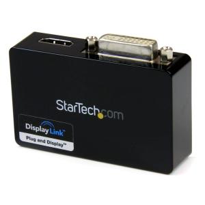 StarTech.com USB 3.0 - HDMI&DVIマルチディスプレイ変換アダプタ 外付けディスプレイ増設アダプタ USB32HD｜jiatentusa