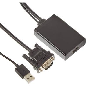 アイネックス VGA-HDMI変換ケーブル 50cm AMC-VGAHD｜jiatentusa